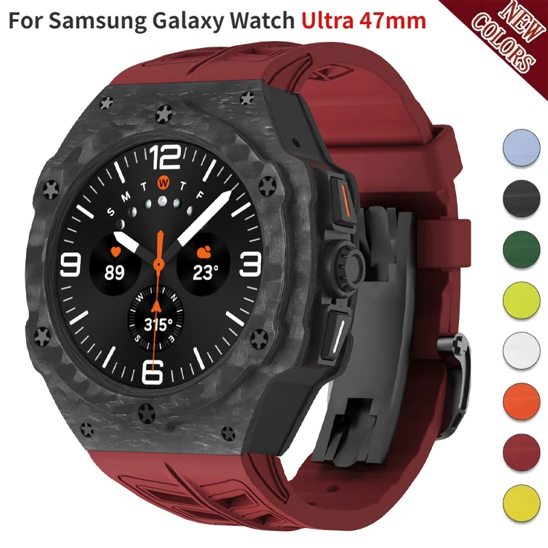 Samsung Smartwatch Ultra Accessories - Lüks Modifikasyon Kiti Samsung Galaxy İzle
