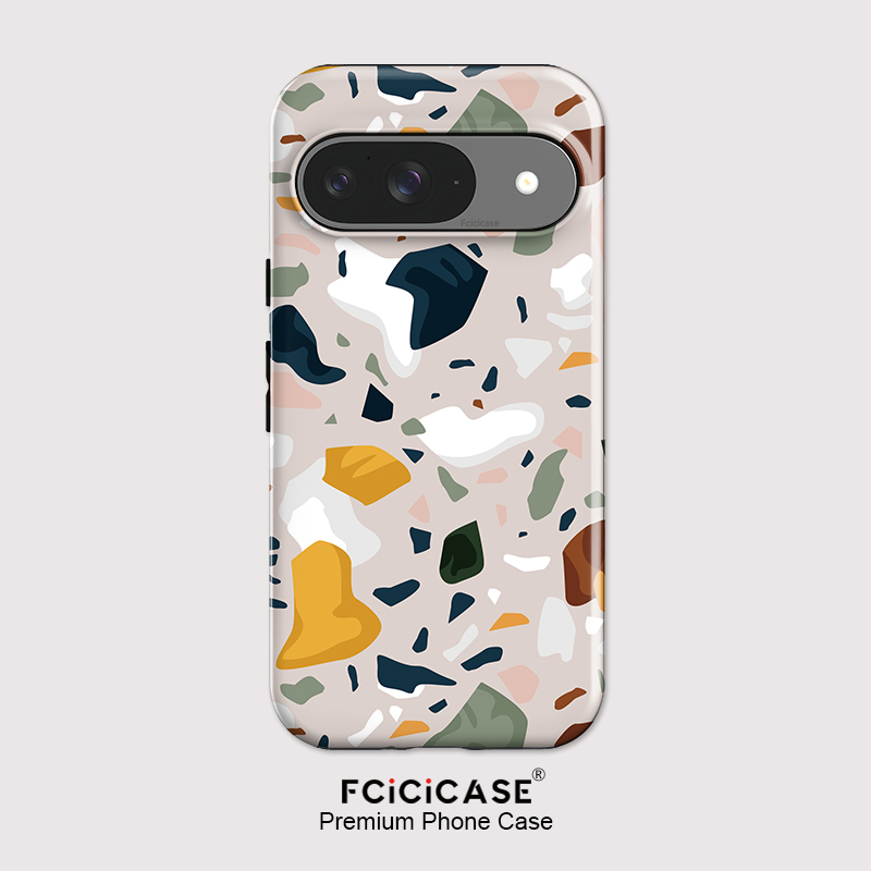 Google Pixel 8A - Fcicicase Lüks Boyalı Telefon Kılıfı Google
