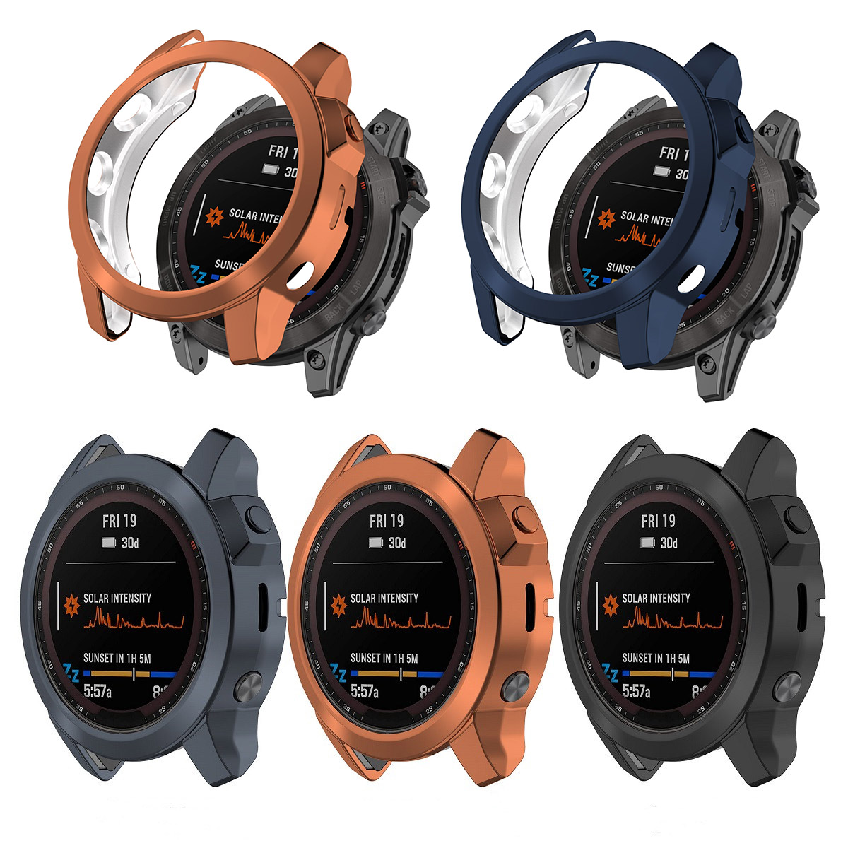Garmin Smartwatch Accessories - Koruyucu Kılıf Kapak Garmin Fenix 7