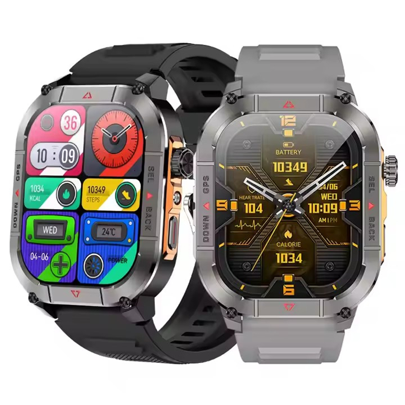 Smartwatch Touch - Yeni HK84 Erkek Akıllı Saat AMOLED