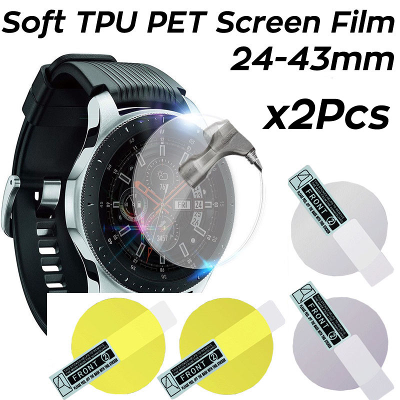 Smartwatch Icon - 2 adet yumuşak hidrojel film çizilmez