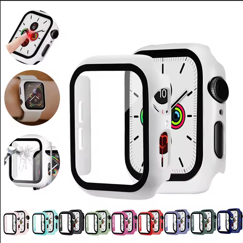 Watch Case Bumper - Temperli Cam+Kılıf Apple Watch 11 10