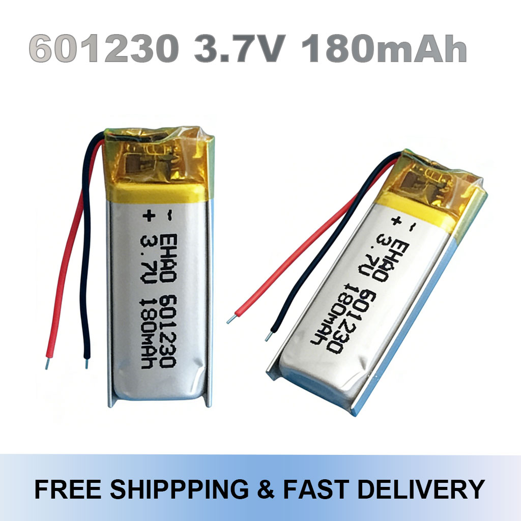 Smartwatch Headset - 601230 3.7V 180mAh Şarj Edilebilir Li-Polimer