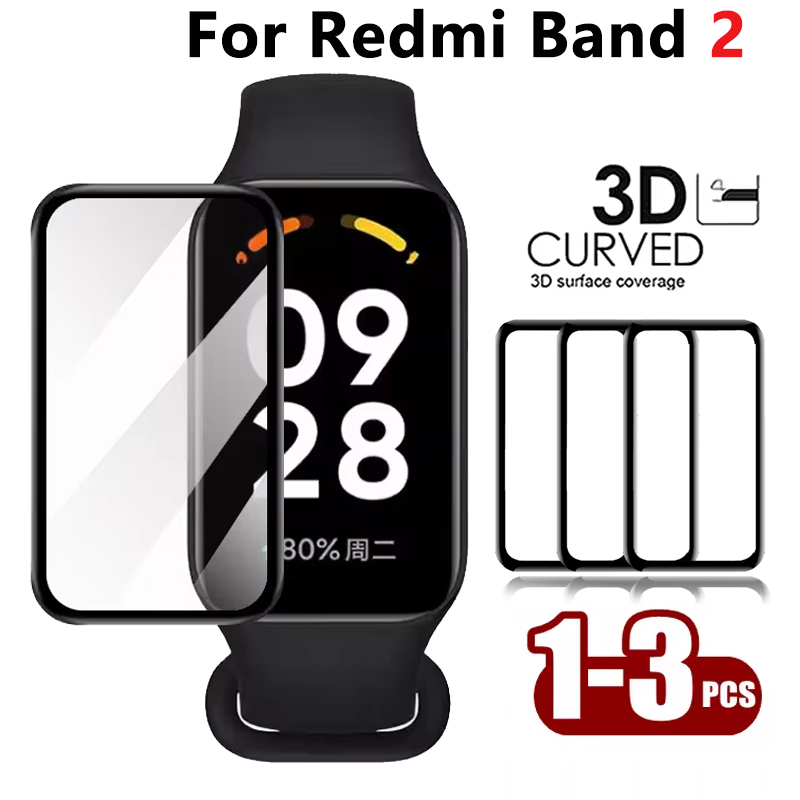 Smartwatch Watch Accessories - 1-3 adet 3D Kompozit Film Redmi