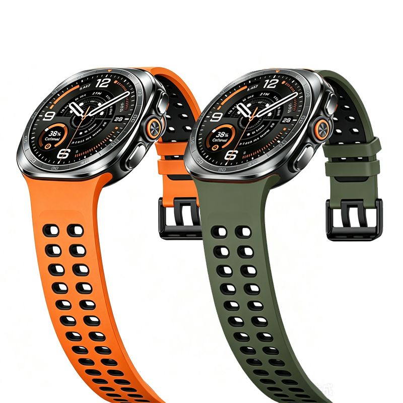 Samsung Smartwatch Ultra Accessories - Nefes alabilen silikon bant Samsung Galaxy