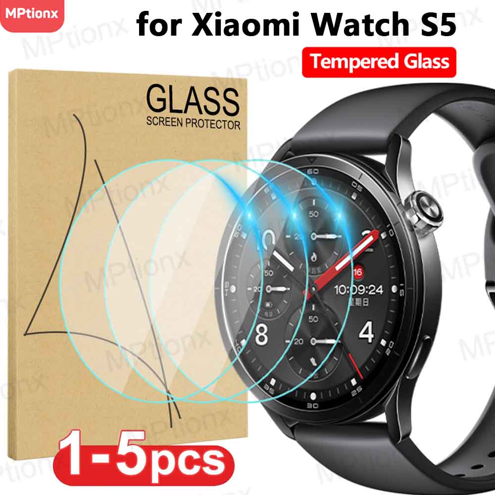 Smartwatch Watch Accessories - Xiaomi Watch S5 için temperli cam