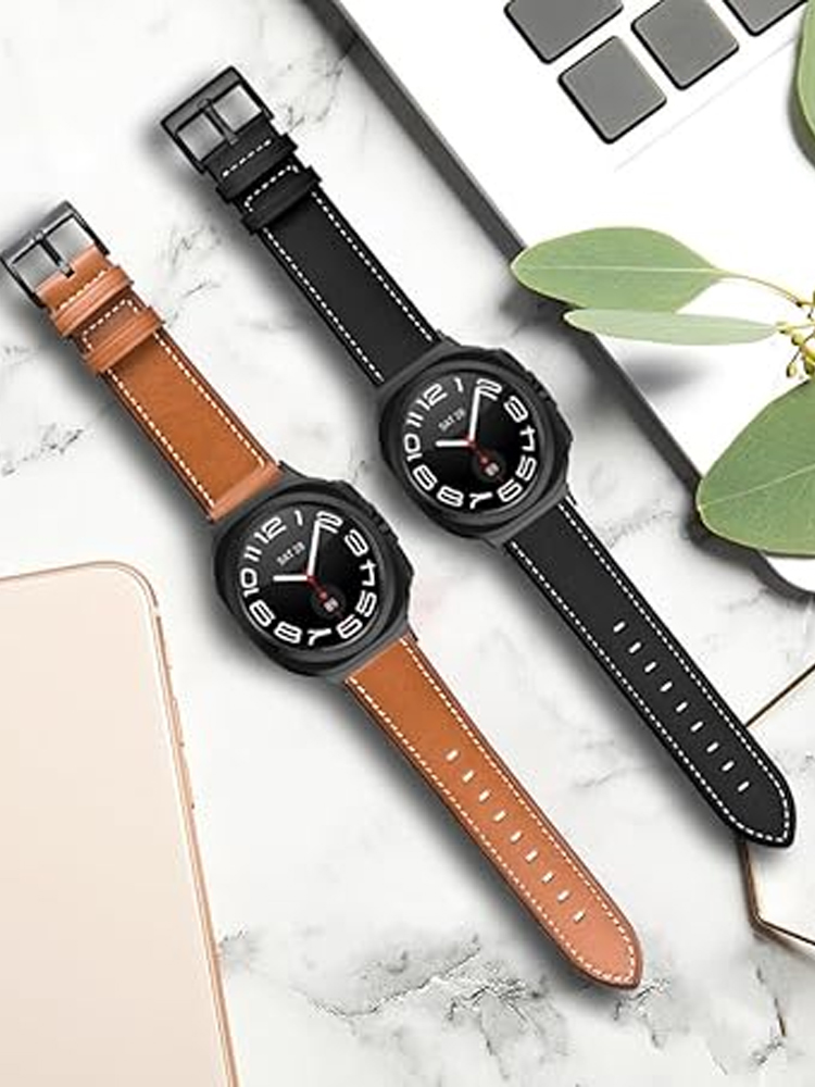 Samsung Smartwatch Ultra Accessories - Hakiki deri bant Samsung Galaxy watch