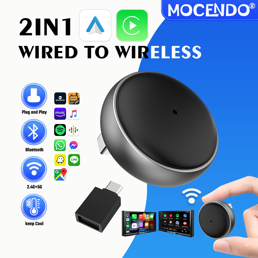 Smart Accessories - MOCENDO 2'si 1 Arada Kablolu -