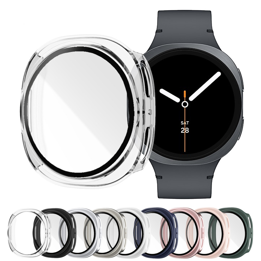 Samsung Smartwatch Accessories - Temperli Cam + Kılıf Samsung Galaxy