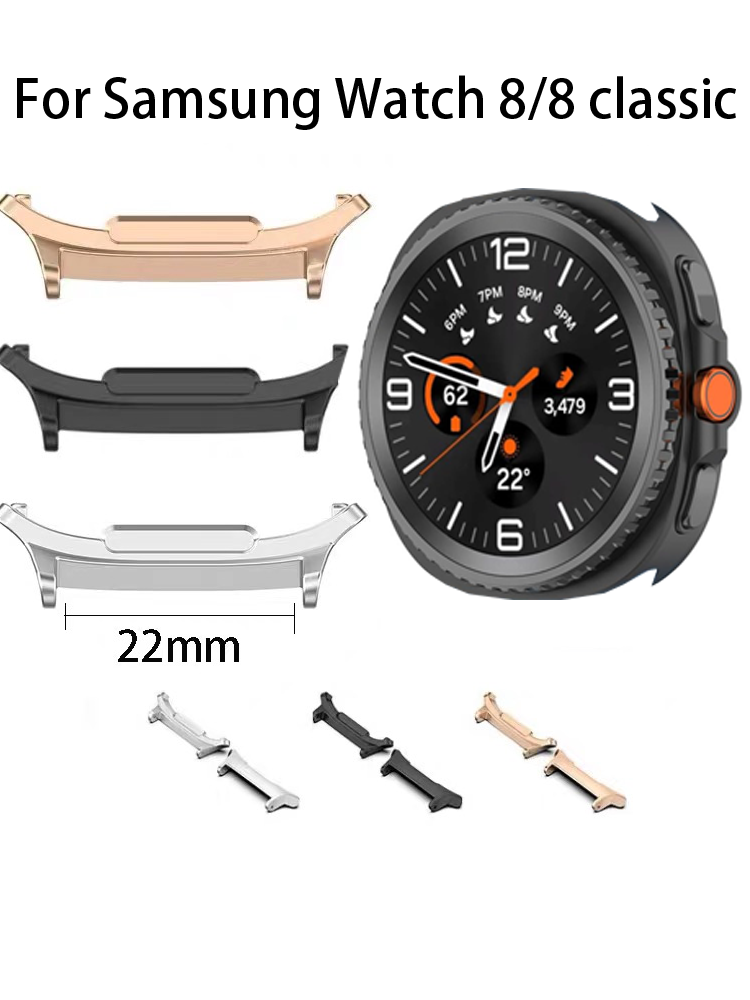 Smartwatch Watch Accessories - 22mm Kordonlu Saat Konektörü samsung Izle