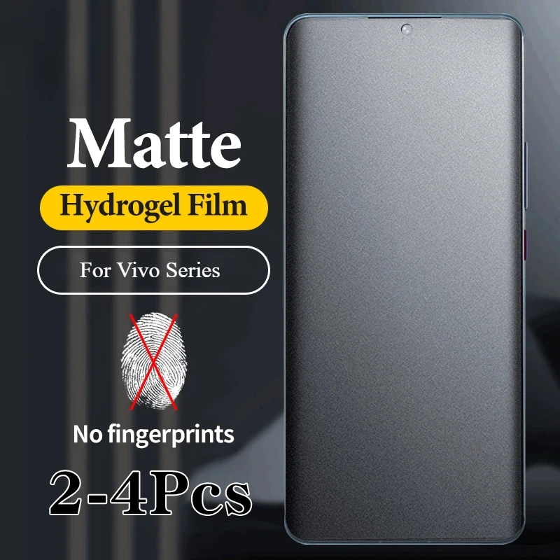 Vivo V40 - 1-4 adet silikon mat hidrojel filmi