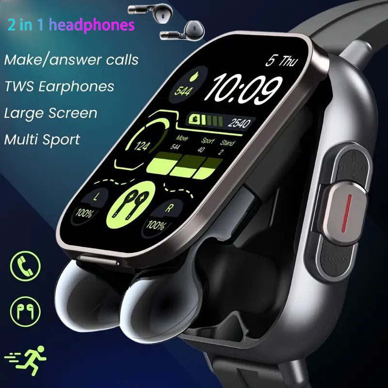 Smartwatch Headset - Yeni TWS 2'si 1 Arada Akıllı