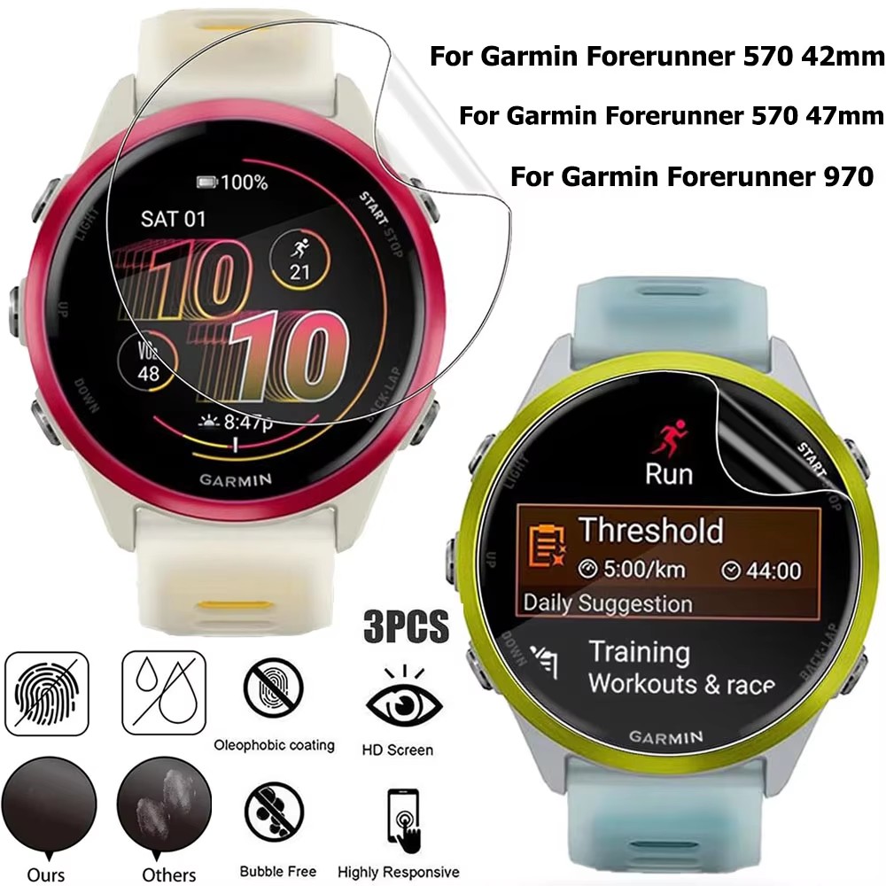 1-3 adet hidrojel filmi Garmin - Garmin Smartwatch Accessories incelemesi ve fiyatı
