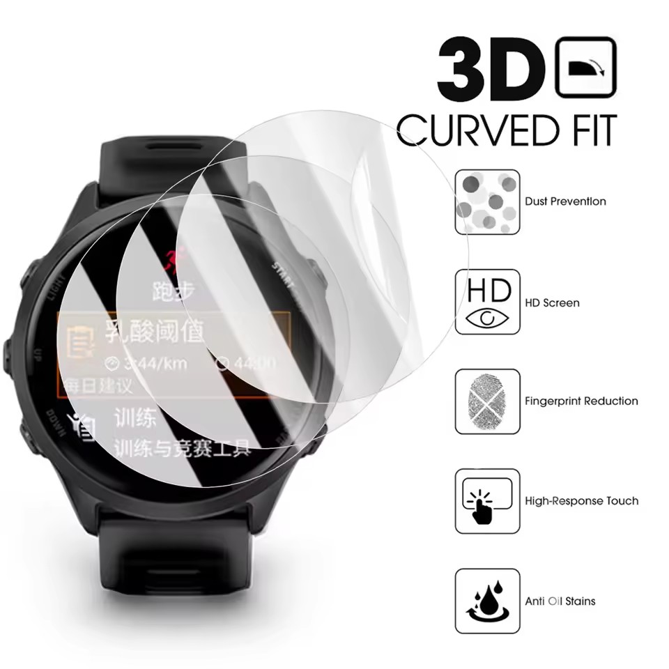 1-3 adet hidrojel filmi Garmin - Garmin Smartwatch Accessories incelemesi ve fiyatı