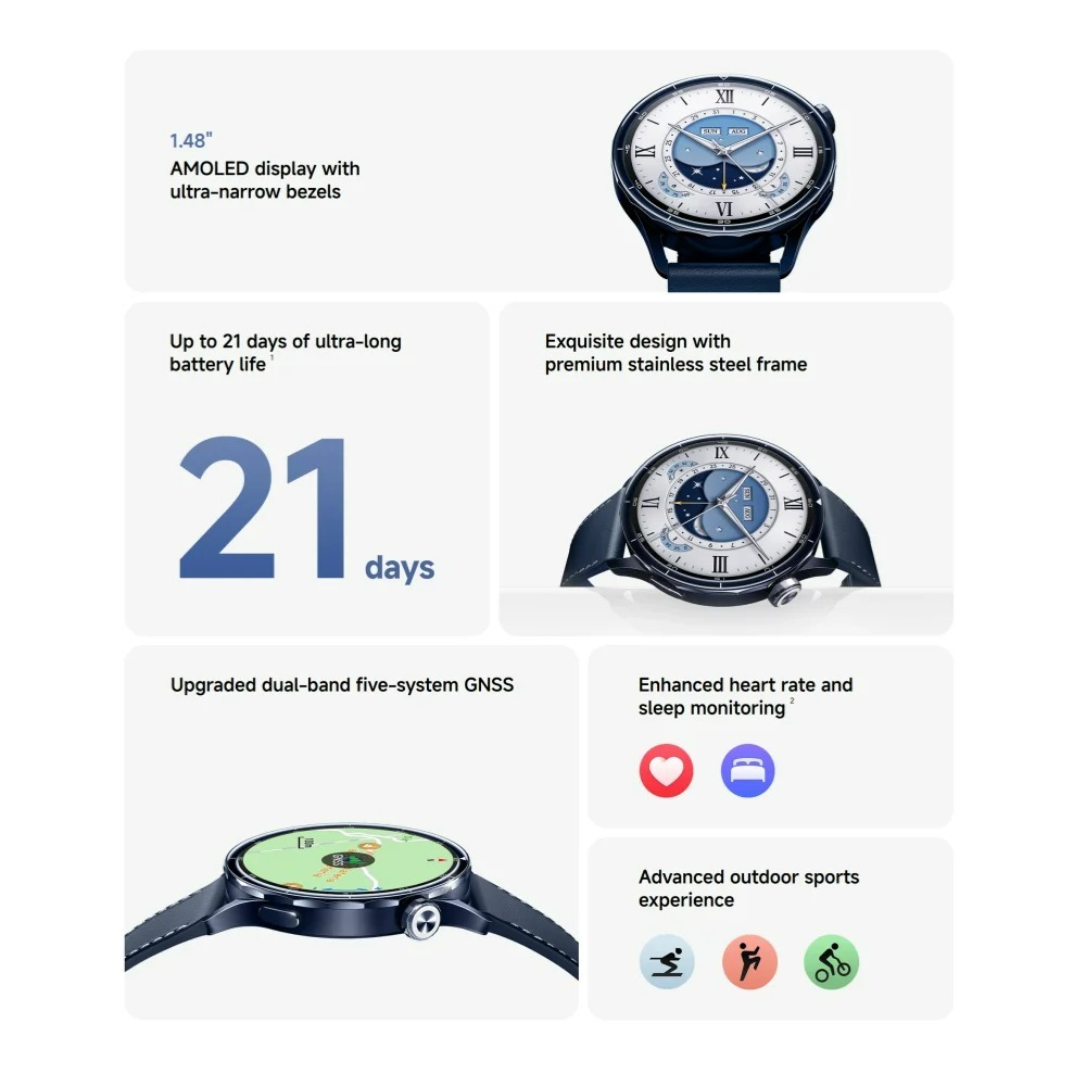 Yeni Global Versiyon 2026 Xiao - Smartwatch X18 incelemesi ve fiyatı