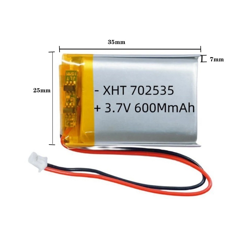 702535 3.7V 600mAh Li Polimer  - Smartwatch Headset incelemesi ve fiyatı