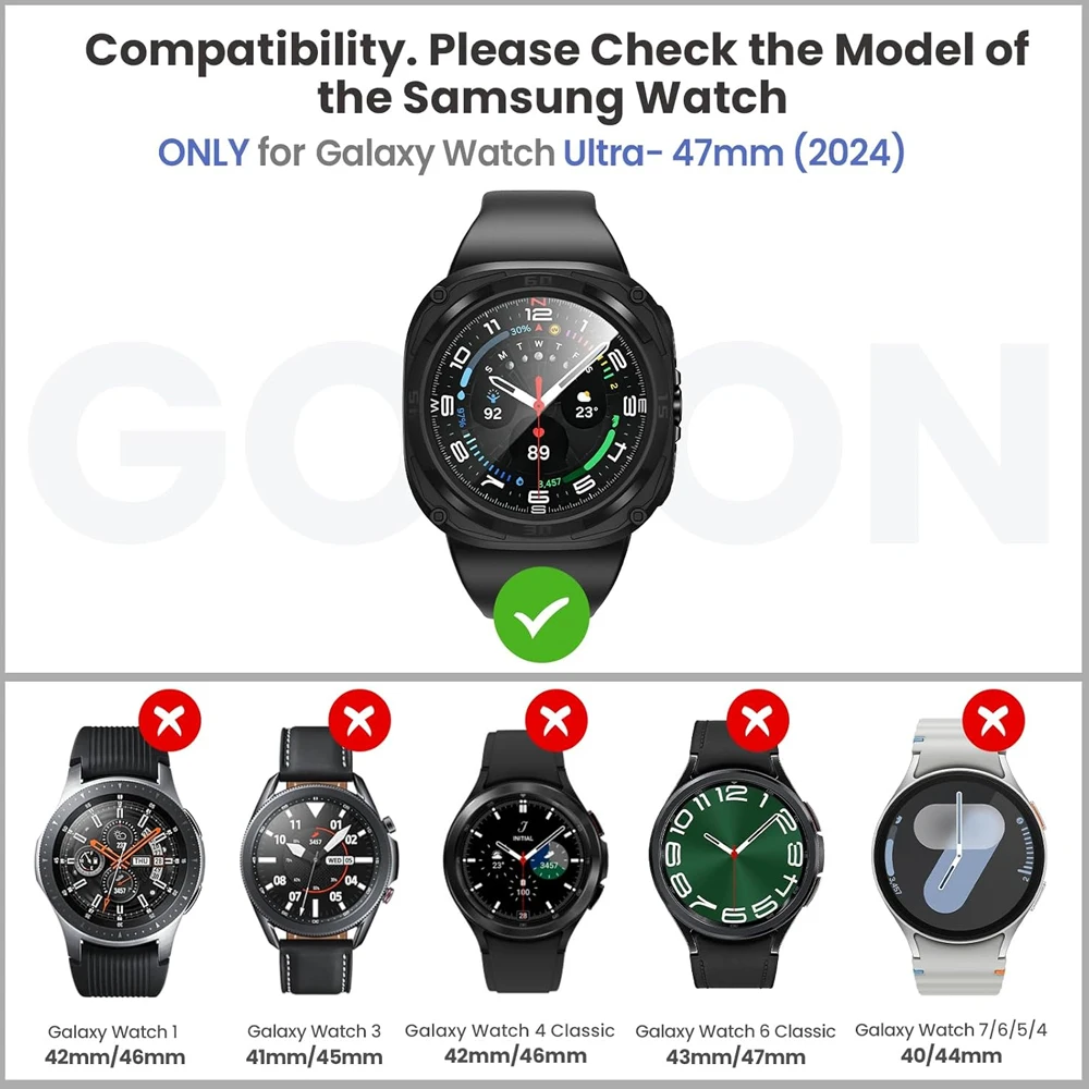 Cam + Kapak Samsung Galaxy İzl - Watch Case Bumper incelemesi ve fiyatı