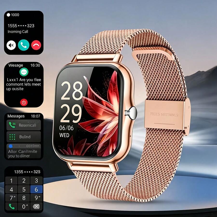 Akıllı Saat, Kablosuz Arama/Çe - Smartwatch Touch incelemesi ve fiyatı