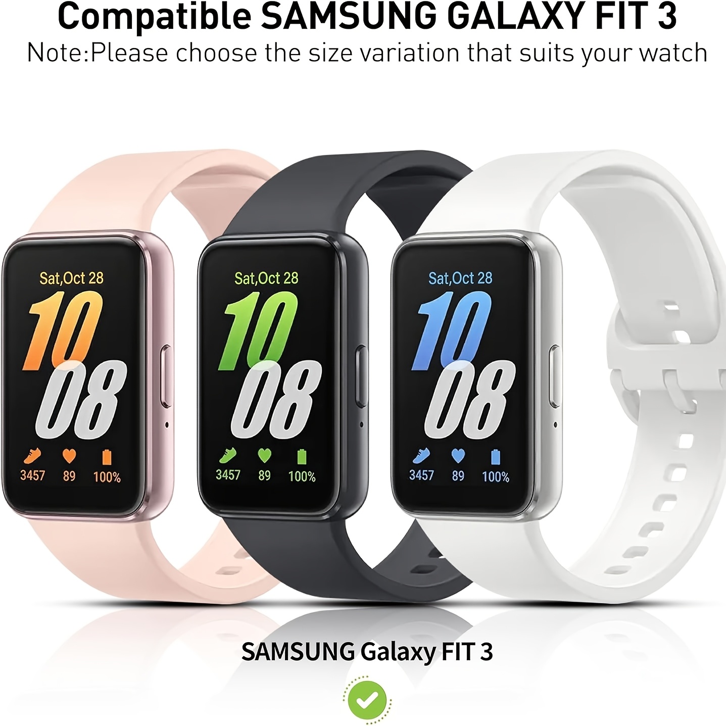Samsung Galaxy Fit 3 için Cam+ - Samsung Smartwatch Accessories incelemesi ve fiyatı