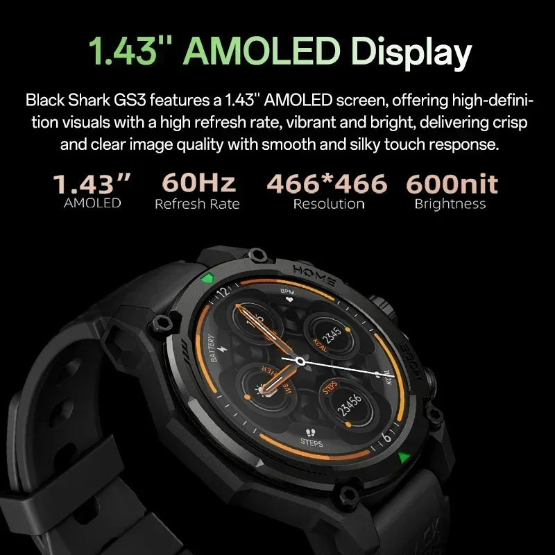 [Dünya Prömiyeri] Blackshark G - Smartwatch Face incelemesi ve fiyatı
