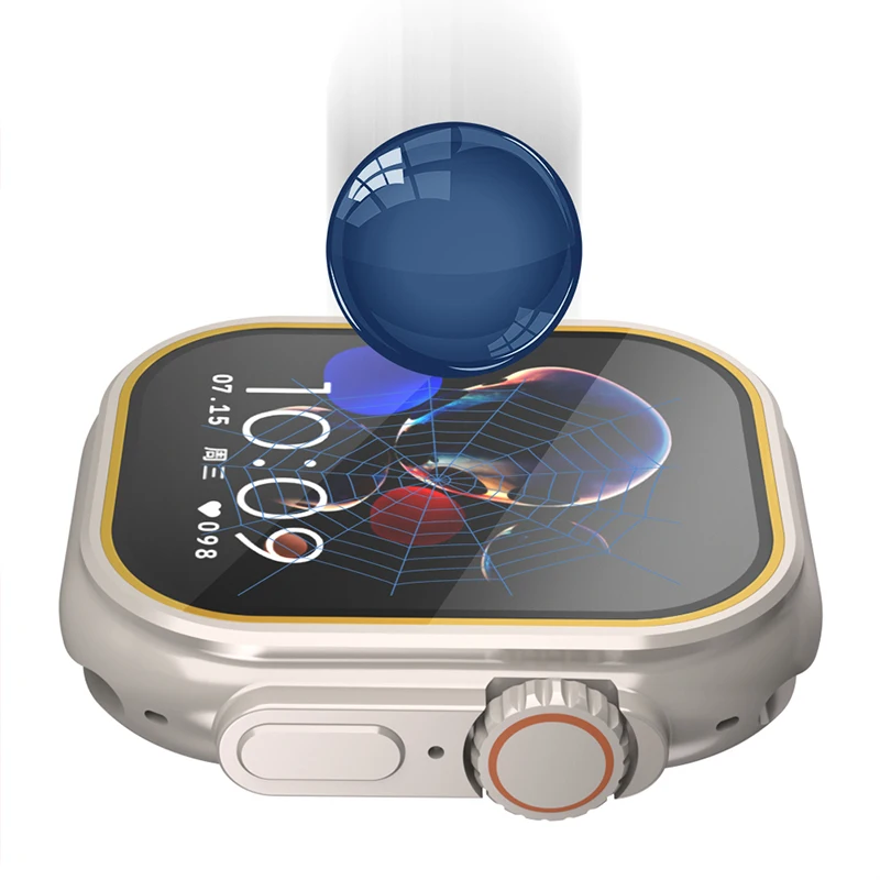 Apple için temperli cam izle U - Smartwatch Watch Accessories incelemesi ve fiyatı