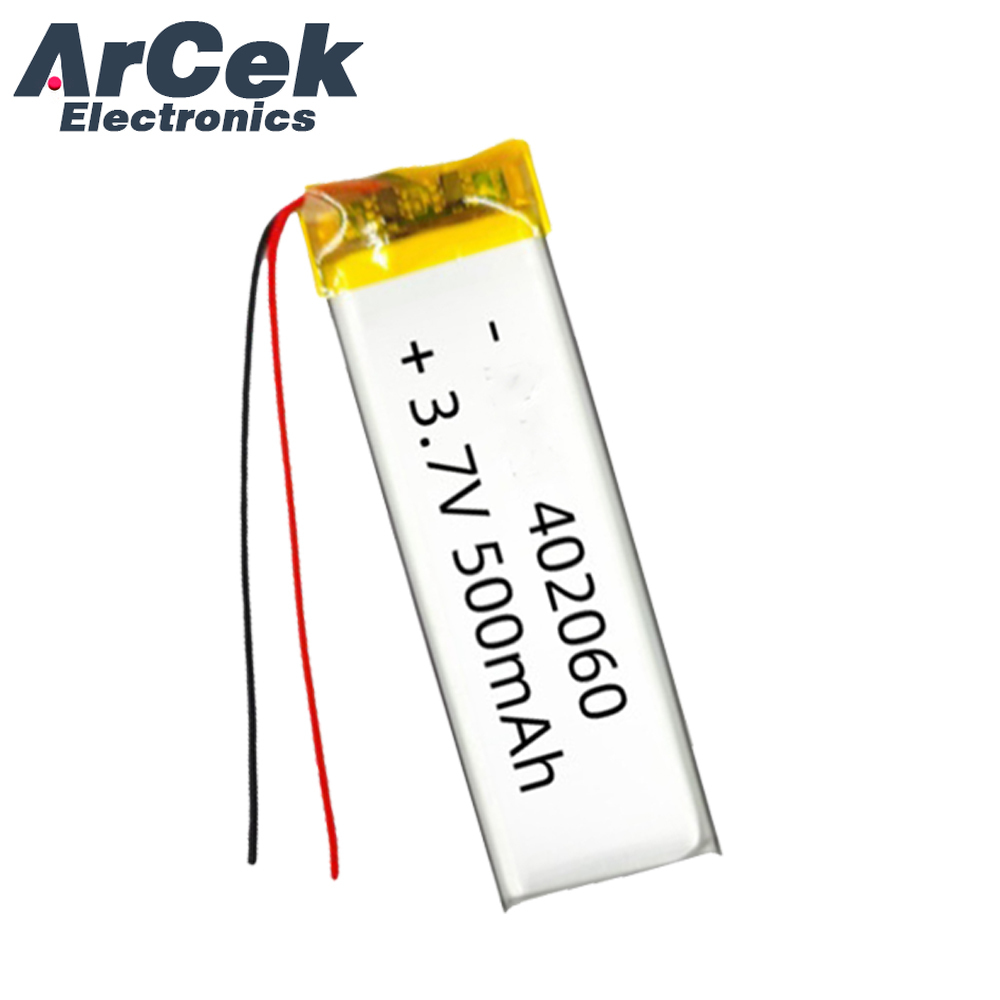 5 adet 3.7V 500mAh 402060 Lipo - Smartwatch Headset incelemesi ve fiyatı