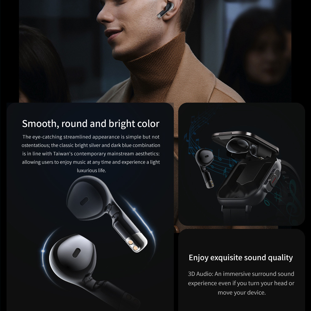 BT Çağrı Mavi Diş Kulaklıklar  - Smartwatch Headset incelemesi ve fiyatı