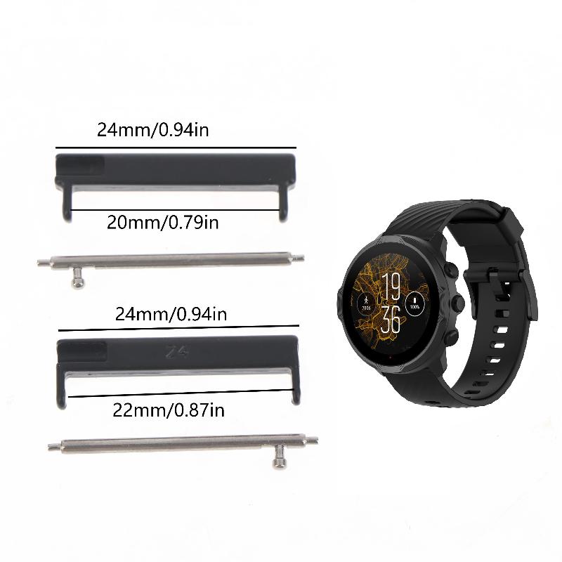 1 çift 24mm ila 22mm/20mm Bile - Smartwatch Watch Accessories incelemesi ve fiyatı