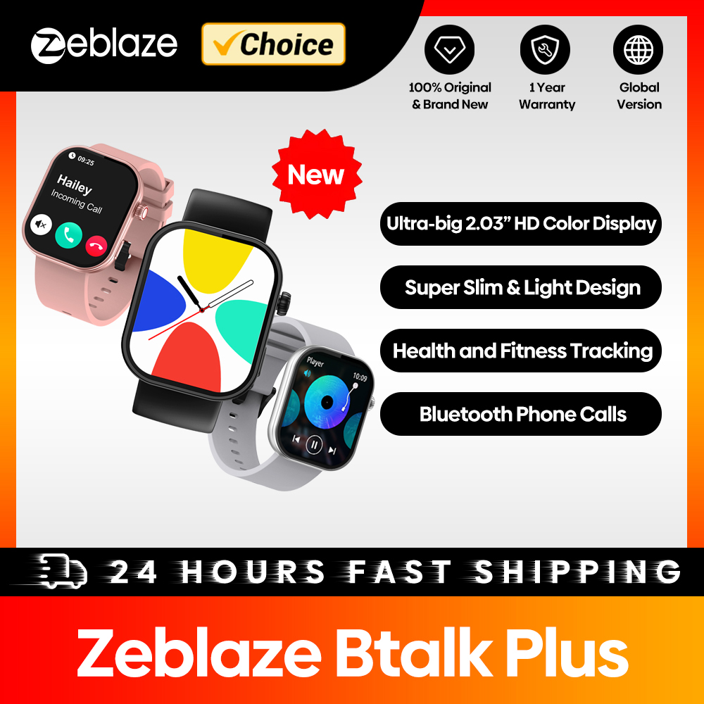 Yeni Zeblaze Btalk Plus Sesli  - Smartwatch Face incelemesi ve fiyatı
