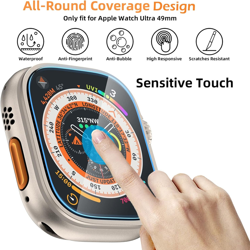 Apple için temperli cam izle U - Watch Case Bumper incelemesi ve fiyatı