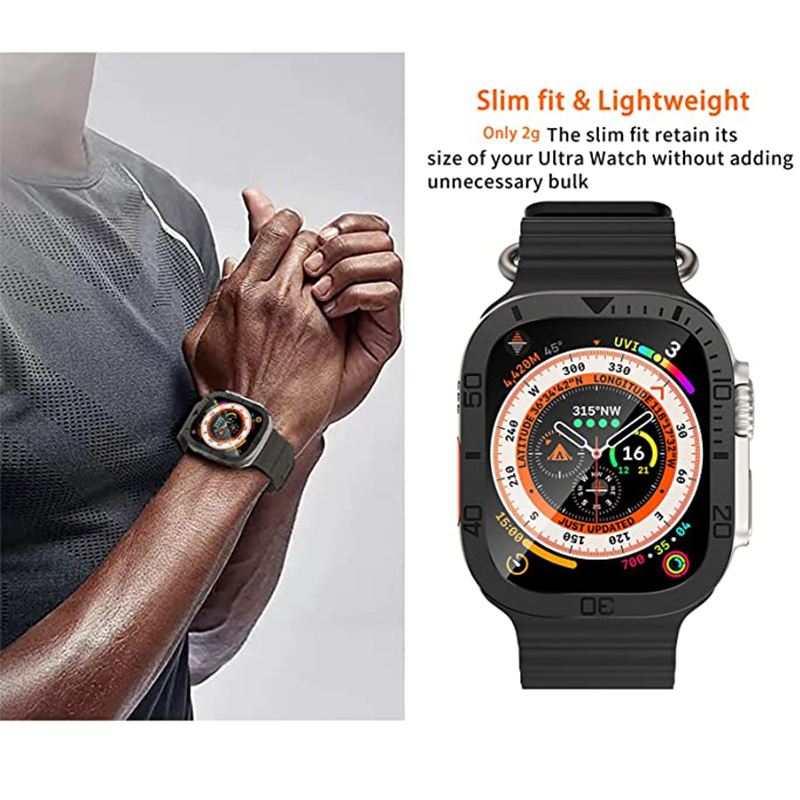 Temperli Cam Apple Watch Ultra - Watch Case Bumper incelemesi ve fiyatı