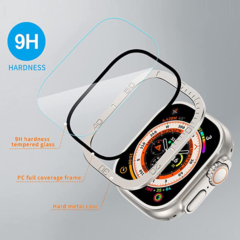 Temperli Cam Apple Watch Ultra - Watch Case Bumper incelemesi ve fiyatı