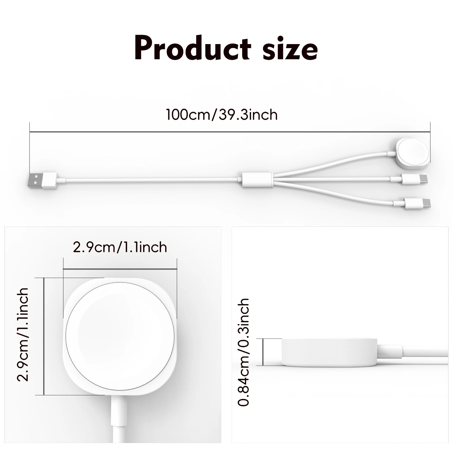 3'ü 1 Arada Manyetik Saat Şarj - Watch Charger Cable incelemesi ve fiyatı