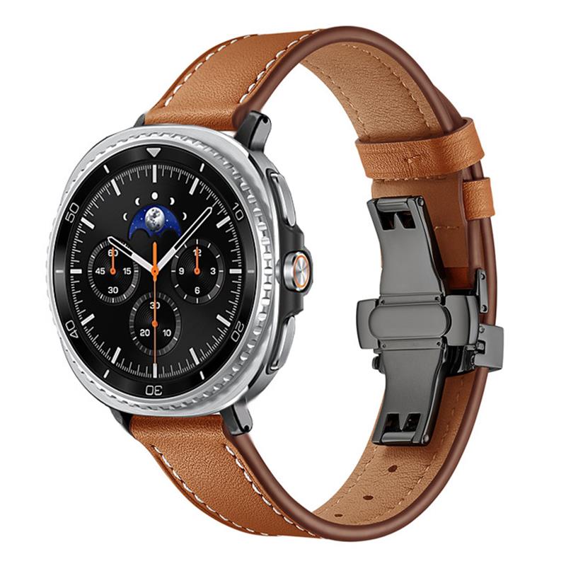 Hakiki deri bant Samsung Galax - Samsung Smartwatch Ultra Accessories incelemesi ve fiyatı