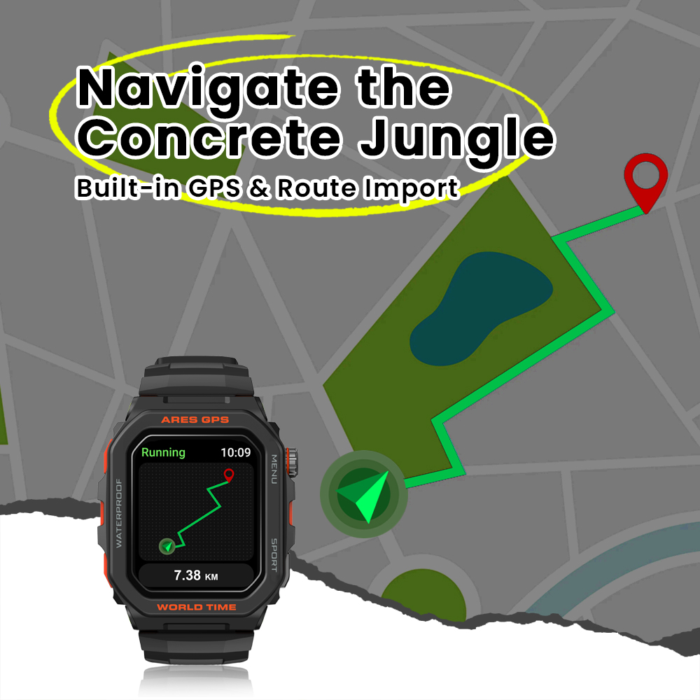 Yeni Zeblaze Ares GPS Akıllı S - Smartwatch Face incelemesi ve fiyatı