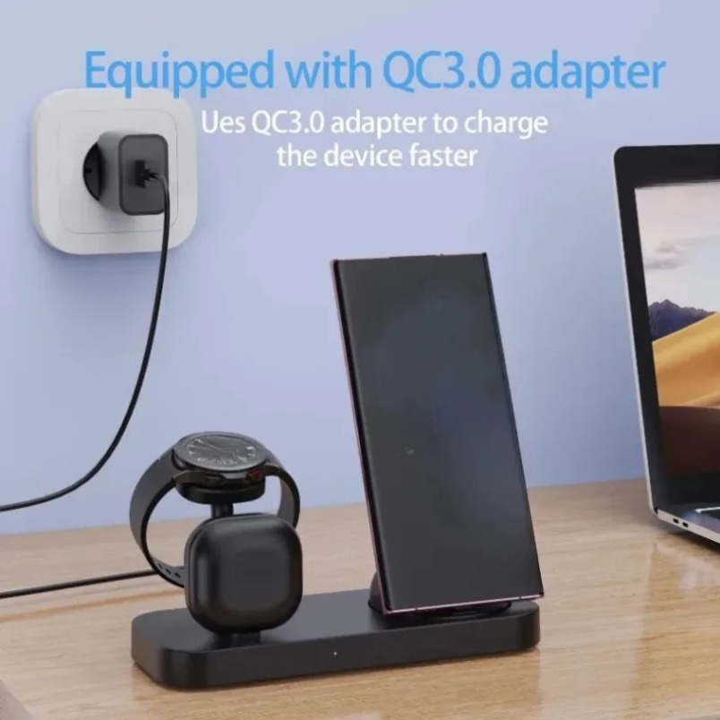 3'ü 1 Arada Kablosuz Şarj Ciha - Watch Charger Cable incelemesi ve fiyatı