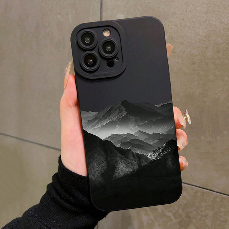 Siyah Dağ INS Tasarım Silikon  - Xiaomi Redmi Note 13 incelemesi ve fiyatı