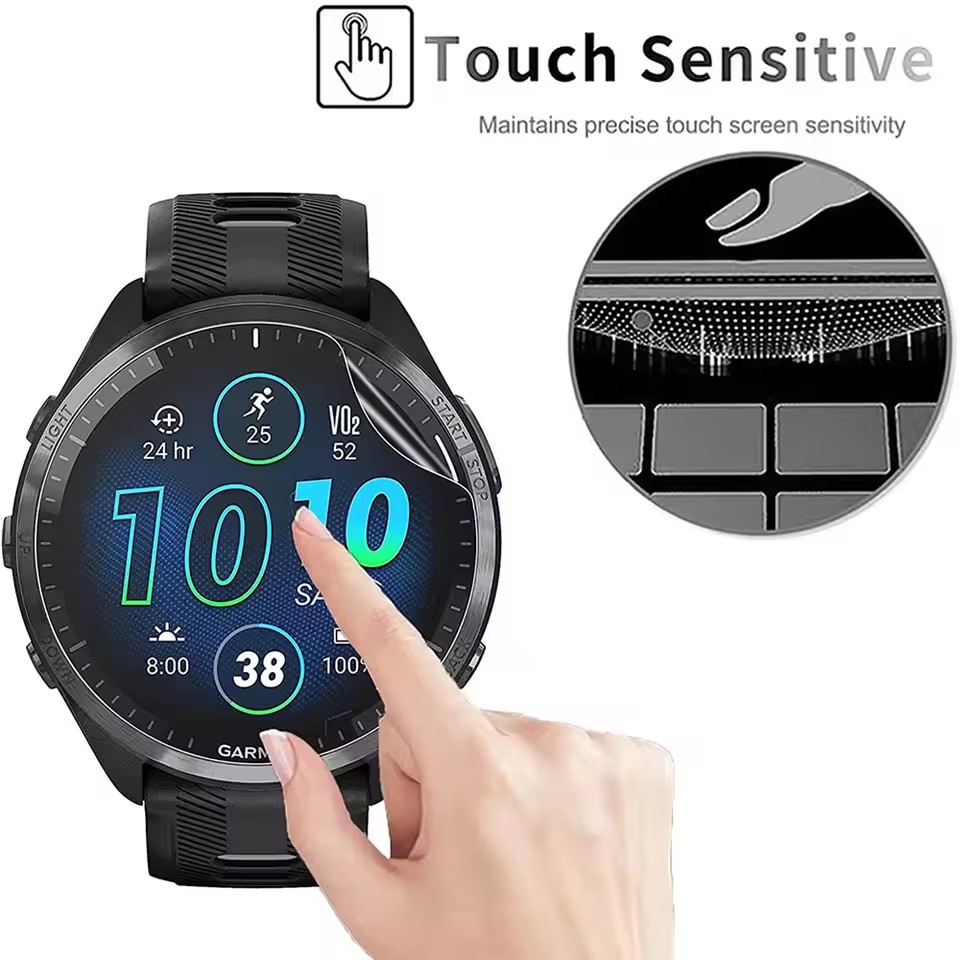 3 adet Yumuşak HD Hidrojel kor - Garmin Smartwatch Accessories incelemesi ve fiyatı