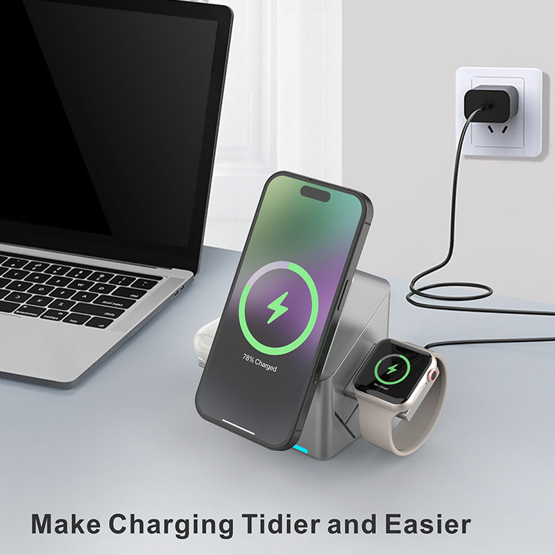 15W 3'ü 1 Arada Çok Fonksiyonl - Smartwatch Touch incelemesi ve fiyatı